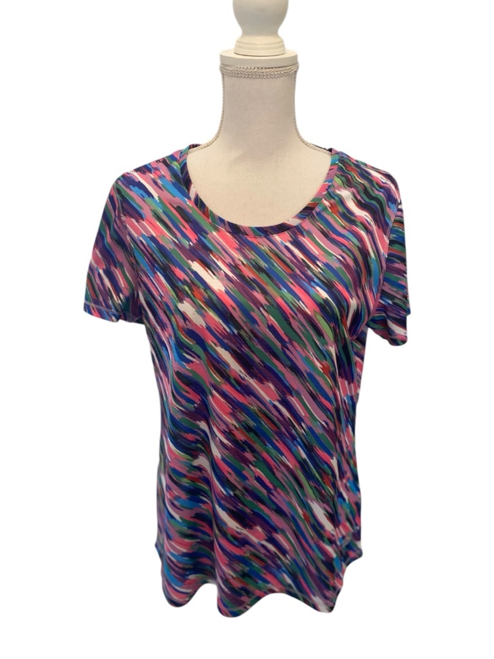 Reel Legends short sleeve tee with brushstroke print
